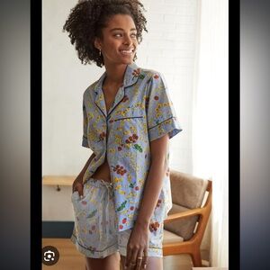 Anthropologie x print fresh pasta pajamas size small worn once